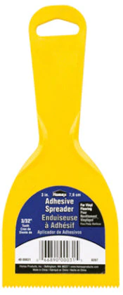 3  ADHESIVE SPREADER KNIFE PASTIC