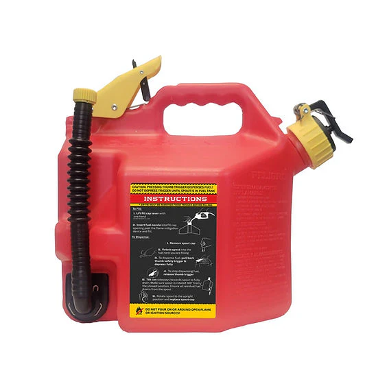 SureCan 2+ Gallon Gasoline Type II Safety Can, Red - Image 2