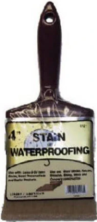 BRUSH 4IN STAIN WATERPROOFING