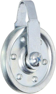 4 PULLEY W/STRAP BOLT