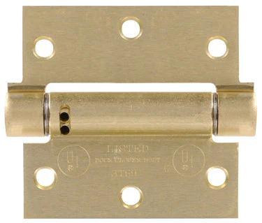 3.5  SATIN BRASS SQ HINGE
