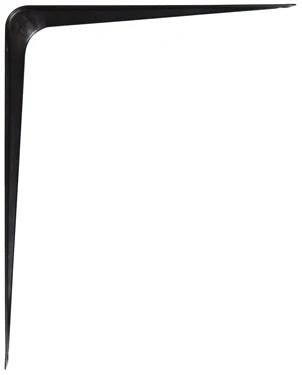 8X10 BLACK SHELF BRACKET