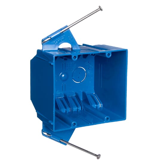 ABB Installation Carlon Two-Gang Nail-On New Work Outlet Box