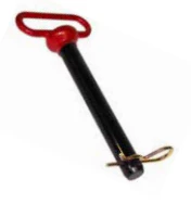 Agralink Red Head Forged Hitch Pins 2" x 8-1/2"