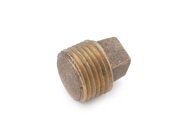 Anderson Metals Bronze Lead Free Solid Square Head Plug