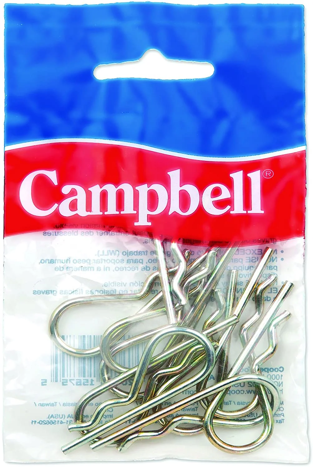 Apex Campbell Hitch Pin with Clip 1/8"