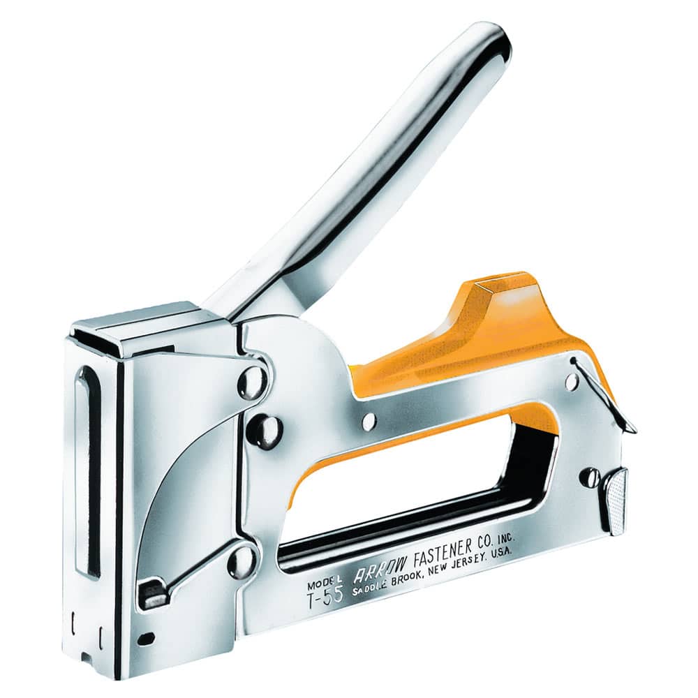 Arrow T55C All-Chrome Staple Gun 1/4 to 9/16 L in.