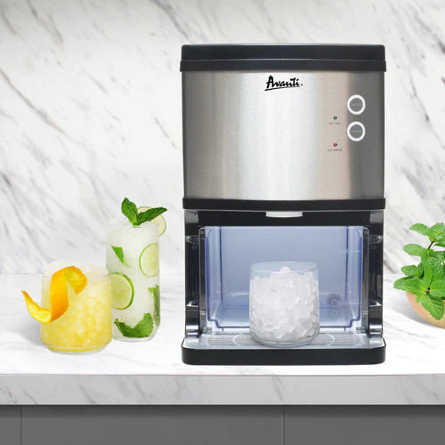 Avanti ELITE Series Countertop Nugget Ice Maker and Dispenser, 33 lbs - Image 2