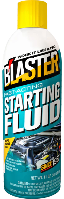B’laster Fast-Acting Starting Fluid 11 Oz.