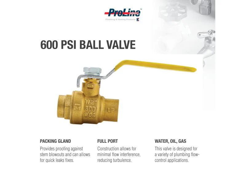 BK Products Brass SWT Ball Valve - Non-Potable - Image 6