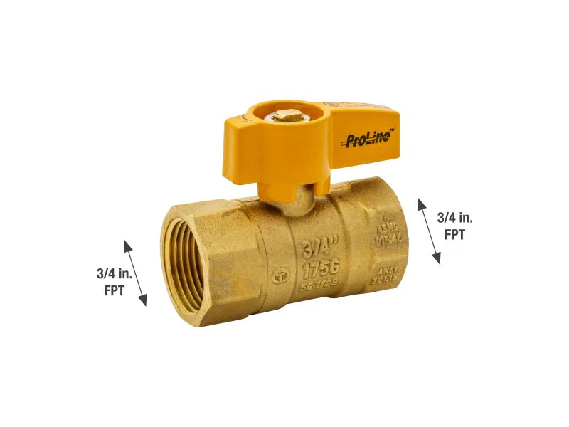 BK Products ProLine Brass Gas Valve - Image 3