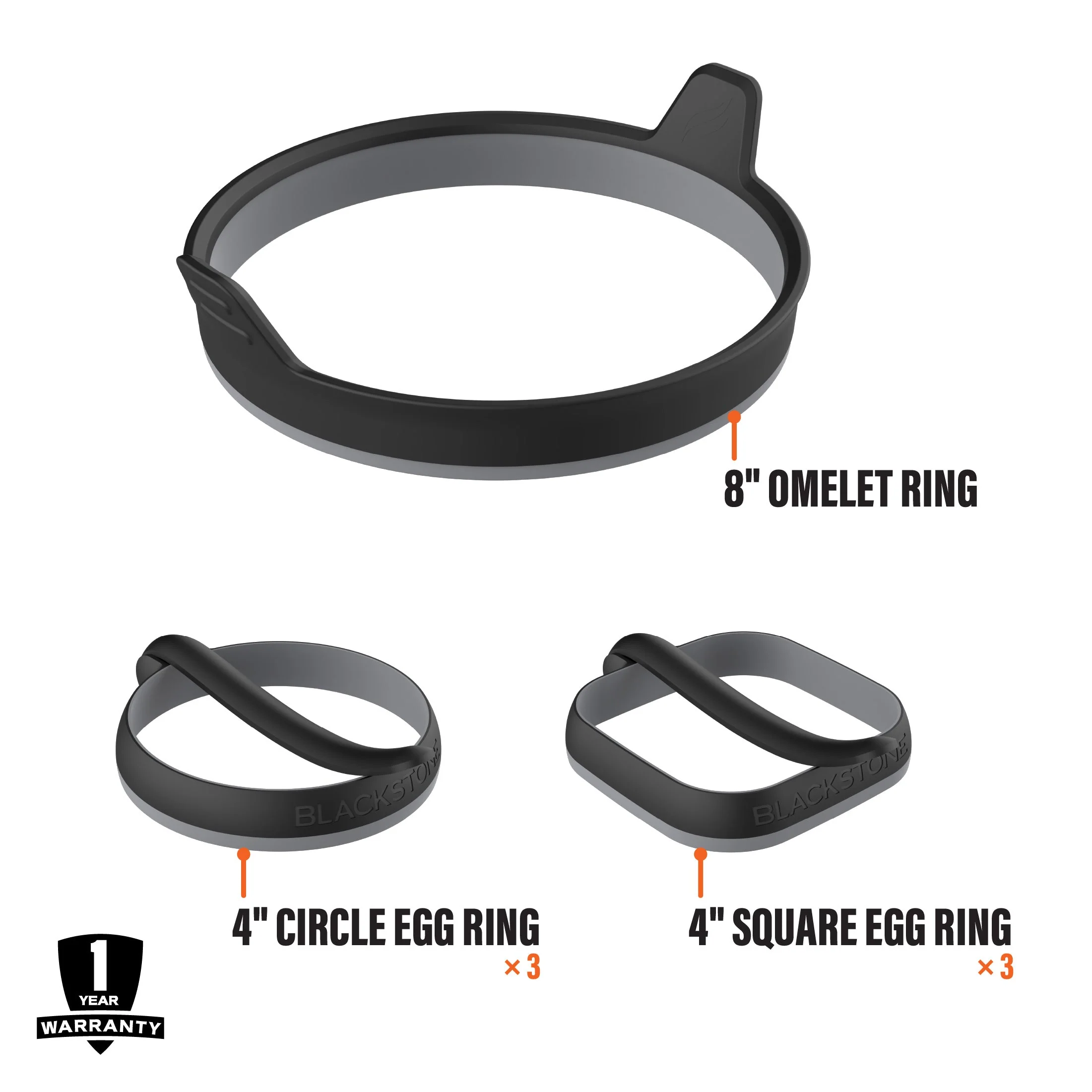 Blackstone Omelet and Egg Rings - Image 3