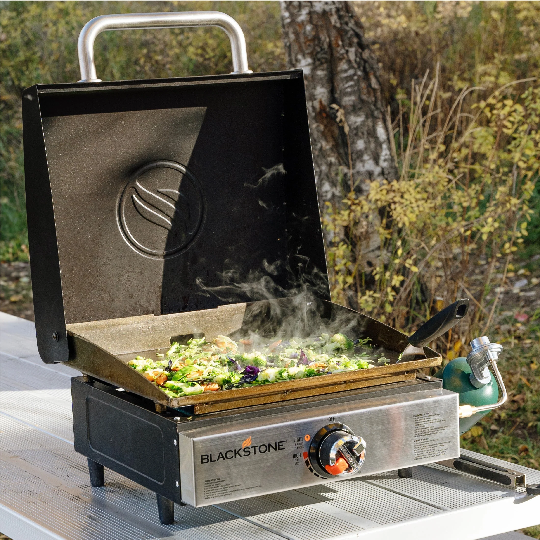Blackstone Original Tabletop Griddle with Hood - Image 2