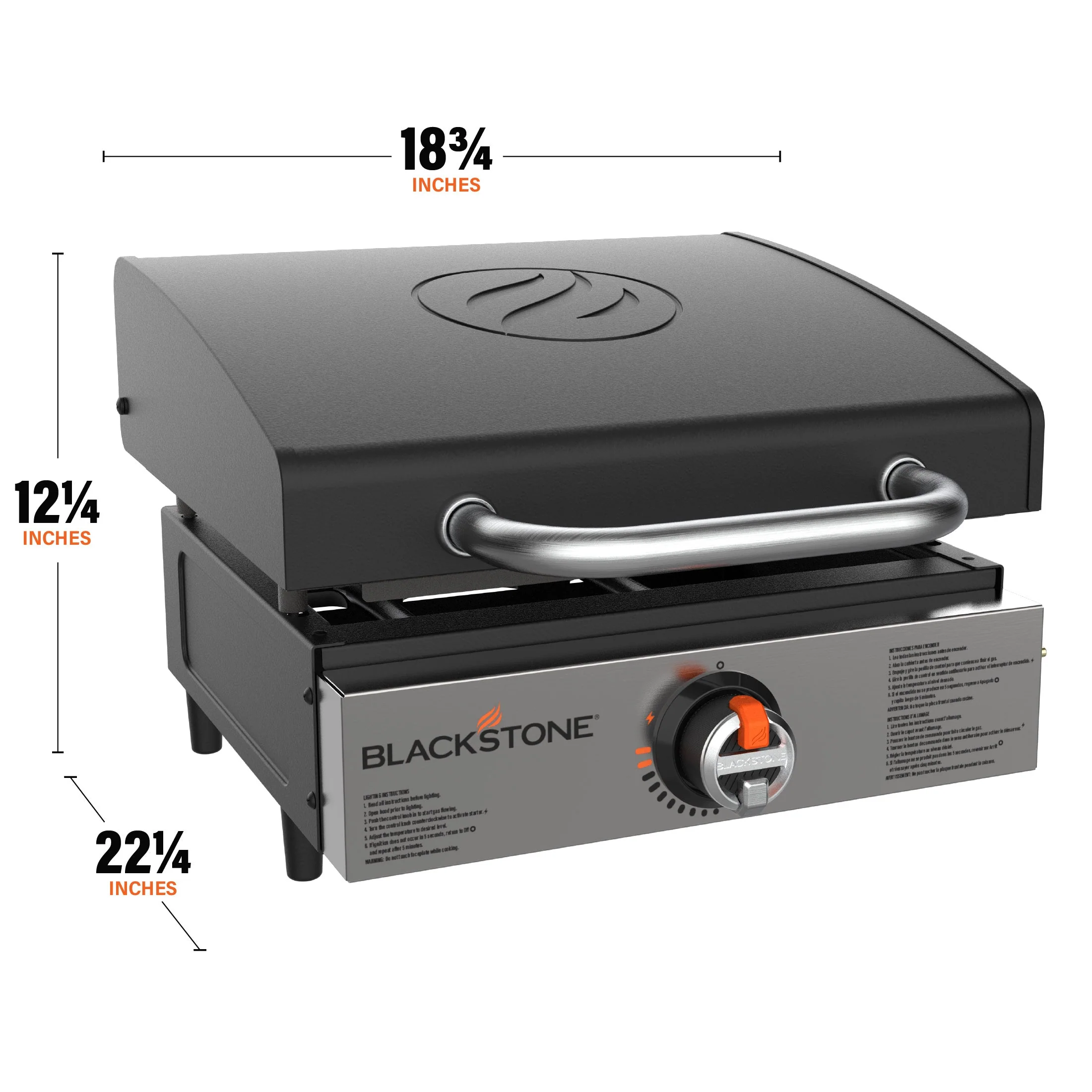 Blackstone Original Tabletop Griddle with Hood - Image 4