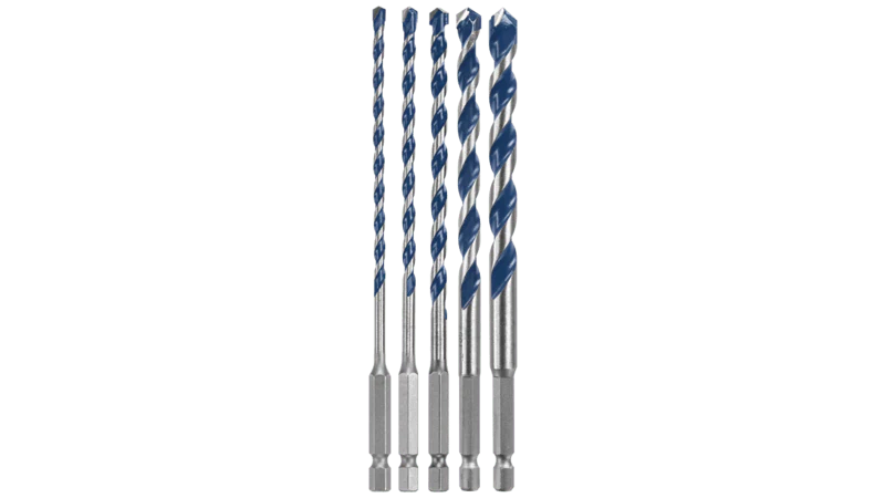 Bosch 5 pc. BlueGranite™ Turbo Carbide Hammer Drill Bits Set
