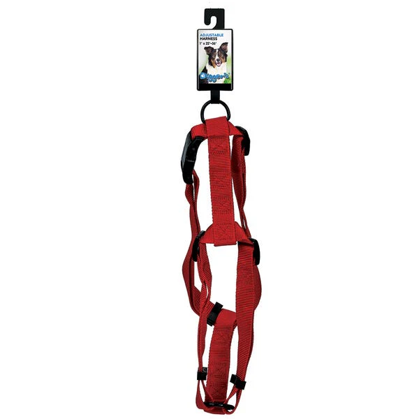 Boss Petedge Digger's 1" Adjustable Harness-Red - Image 2