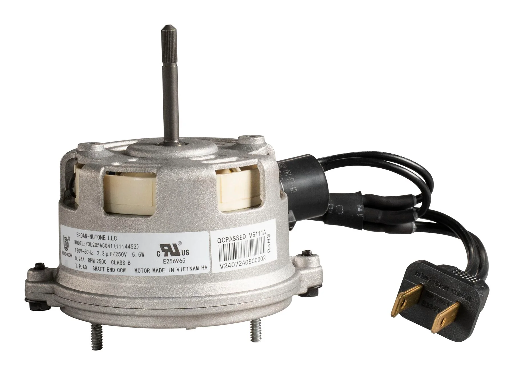 Broan-NuTone® Genuine Replacement Motor/Wheel for 50 CFM Bathroom Fans, Fits Select Models - Image 3