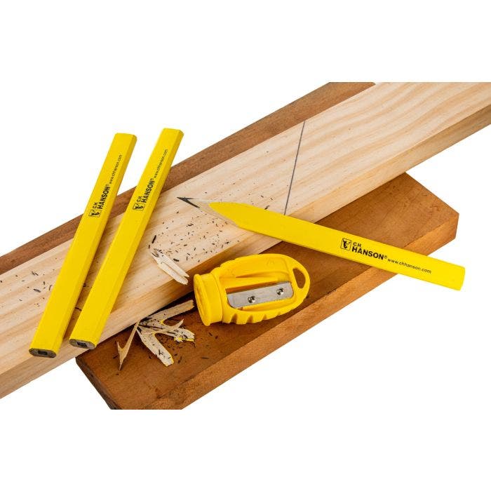 C.H. Hanson 10 Carpenter Pencils With 1 Sharpener - Image 4