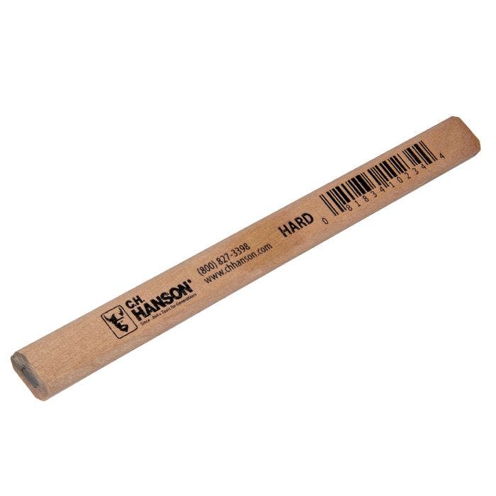 C.H. Hanson Carpenter Pencil-Hard Lead Raw Basswood - Image 2