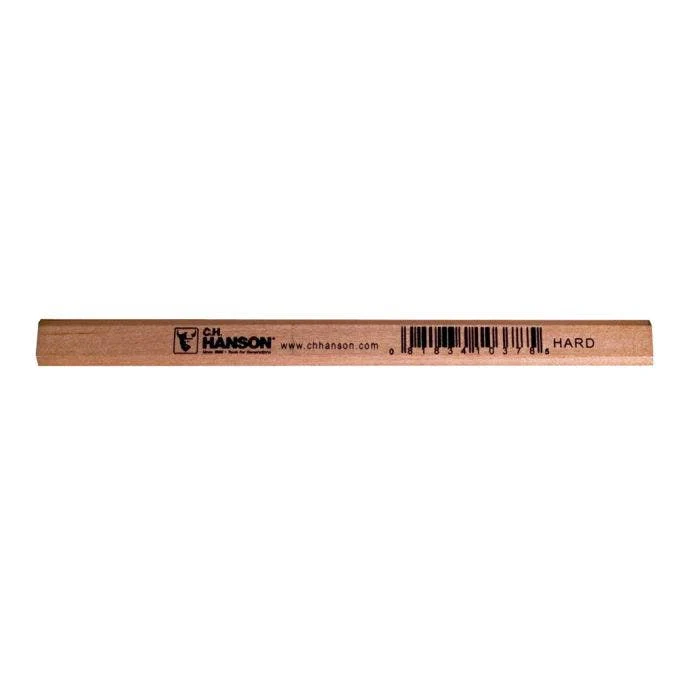 C.H. Hanson Carpenter Pencil-Hard Lead Varnished