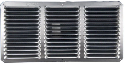 VENT 8X16 BROWN CORNICE