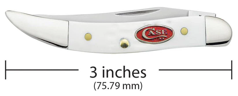 Case Knives SparXX™ Standard Jig White Synthetic Small Texas Toothpick - Image 2
