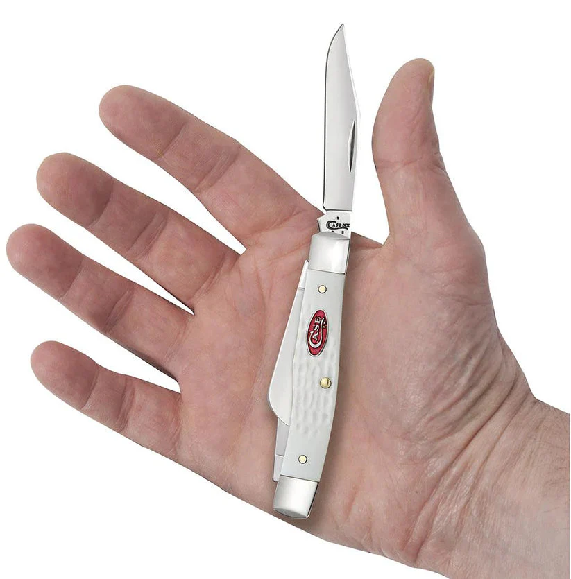 Case Knives SparXX™ Standard Jig White Synthetic Medium Stockman - Image 5
