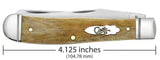 Case Smooth Antique Bone Trapper - Image 2