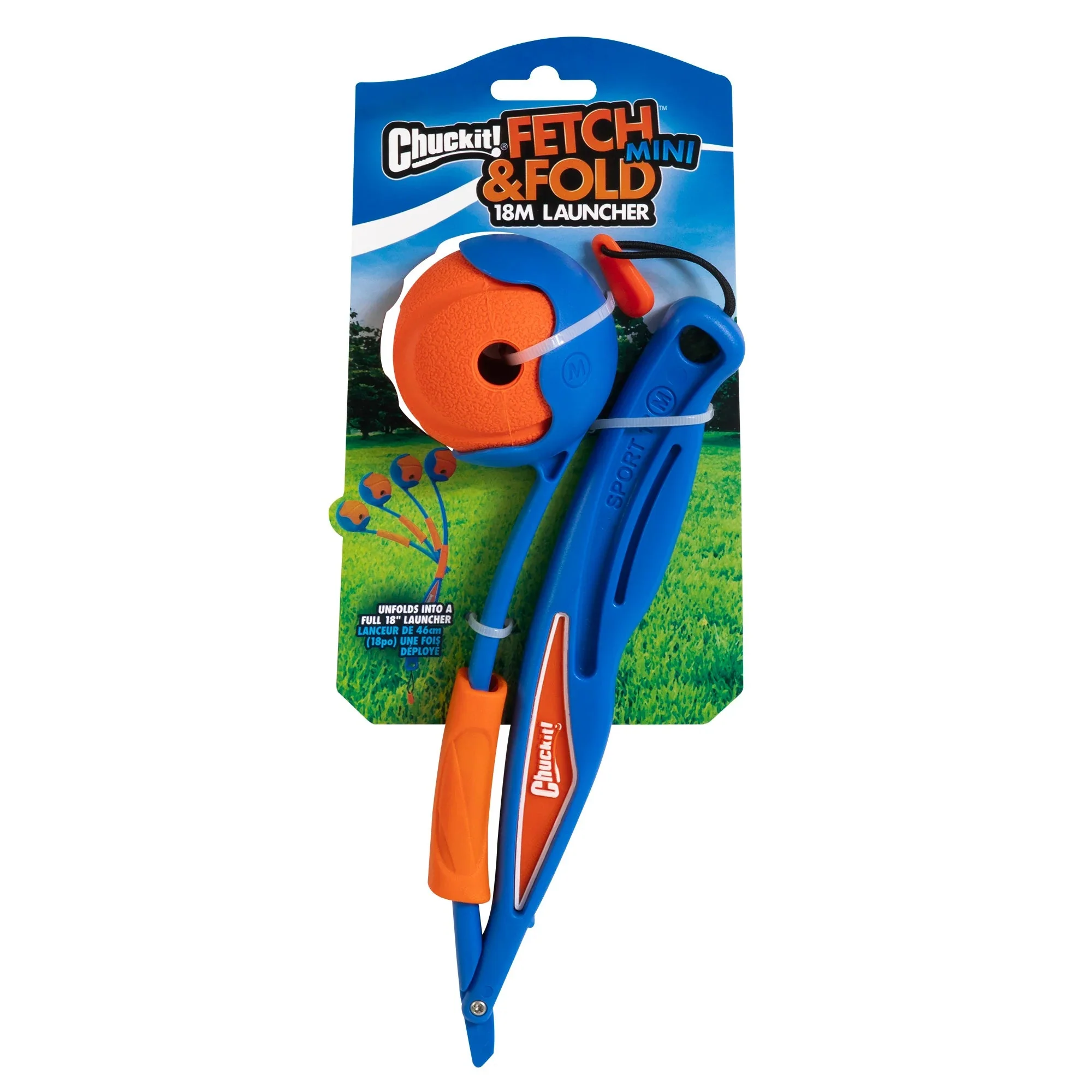 Chuckit! Fetch & Fold Mini 18M Launcher Dog Toys - Image 5