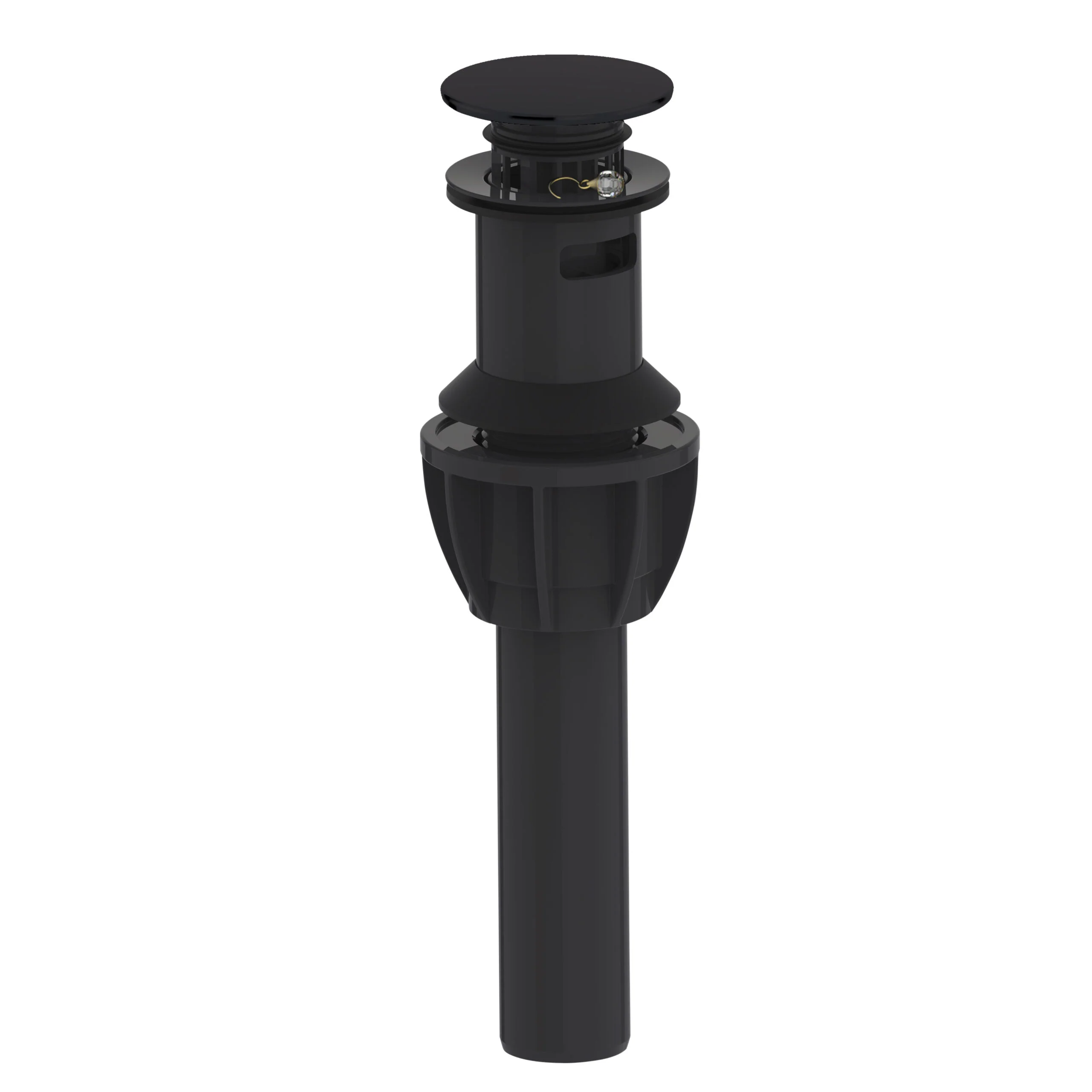 CMI 892-7533 Easy Clean Push Style Pop-Up Drain with Drain Safeguard