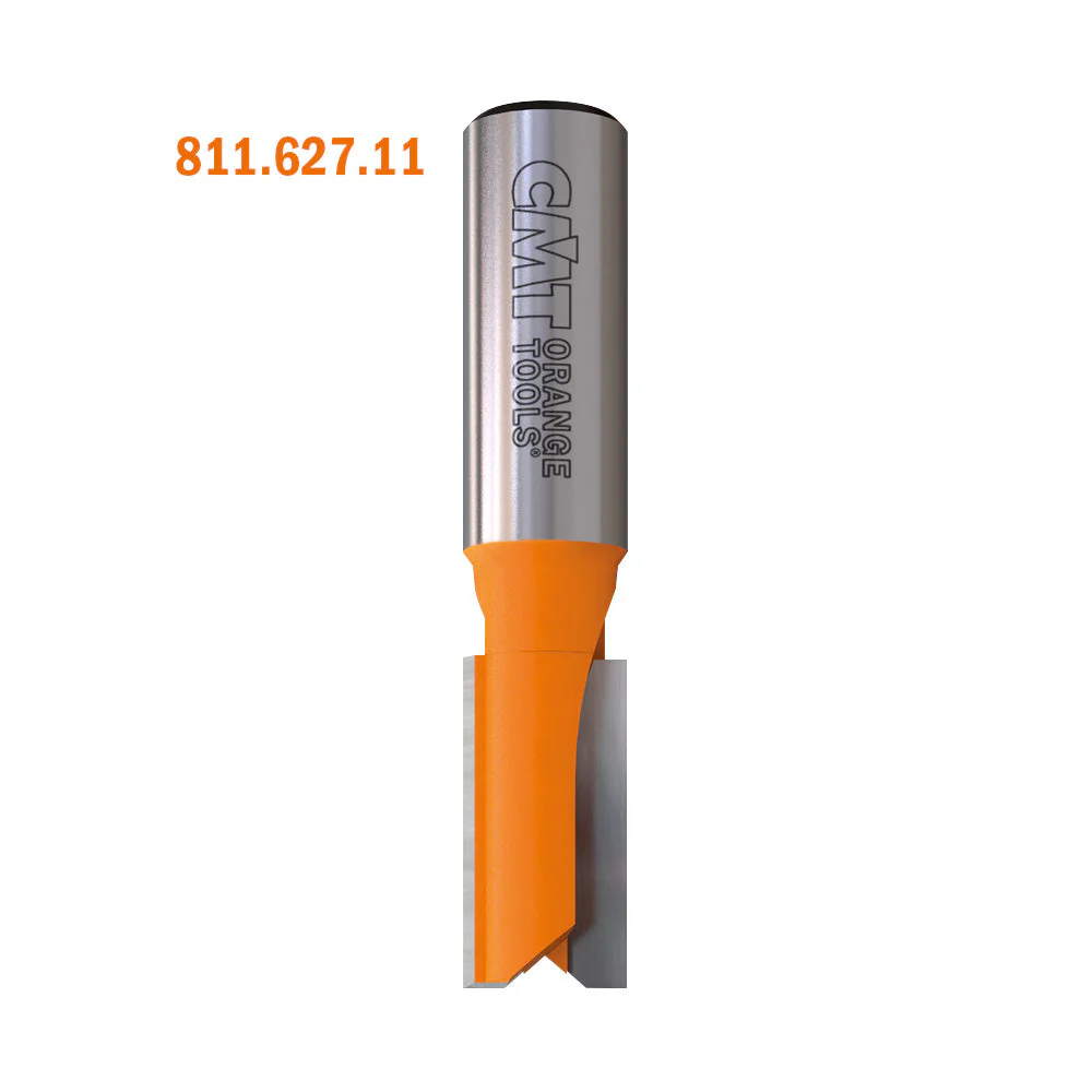 CMT 811.623.11 Straight Bit, 1/2" Shank, 31/64" Diameter, Carbide-Tipped