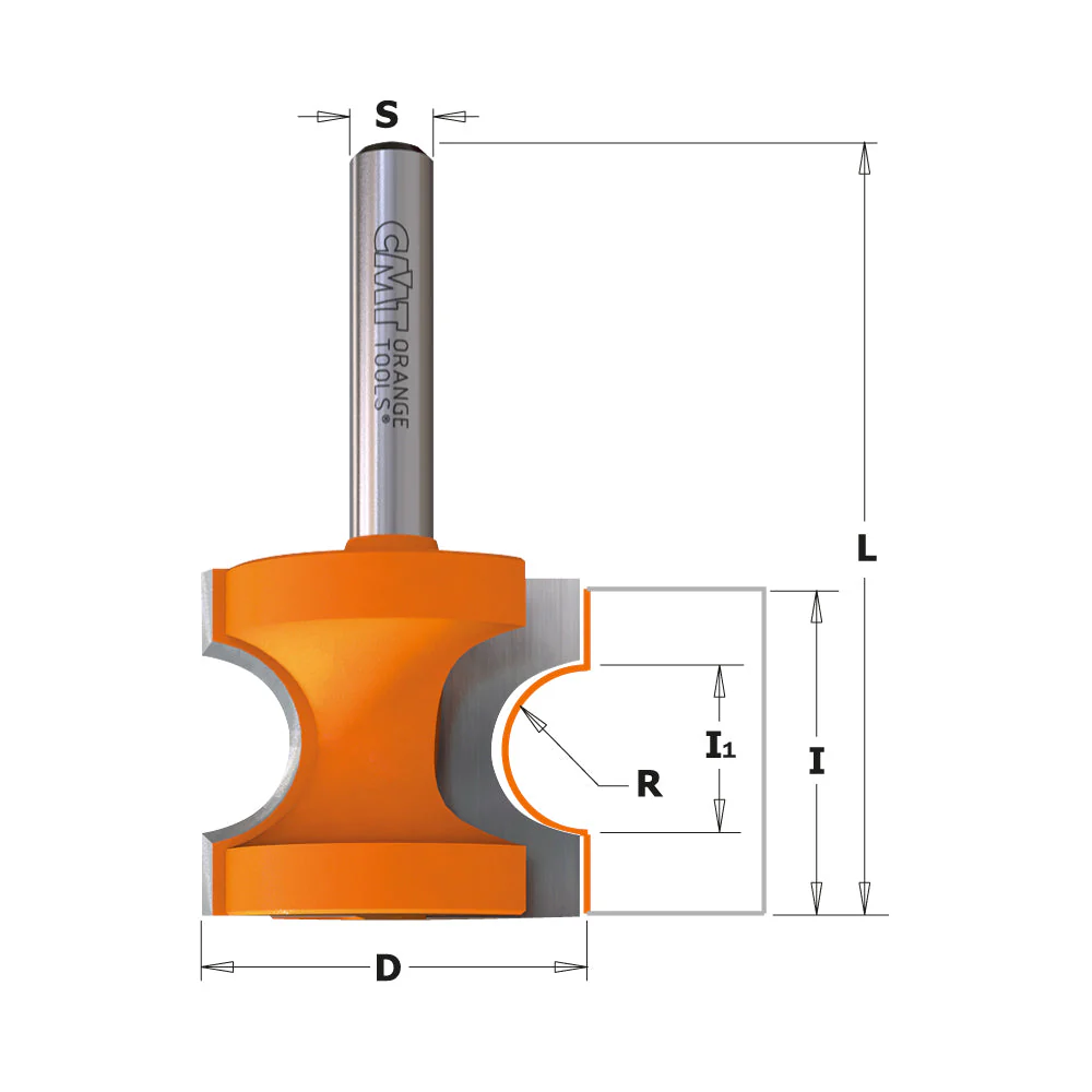 CMT Bead & Bull Nose Router Bits - Image 2
