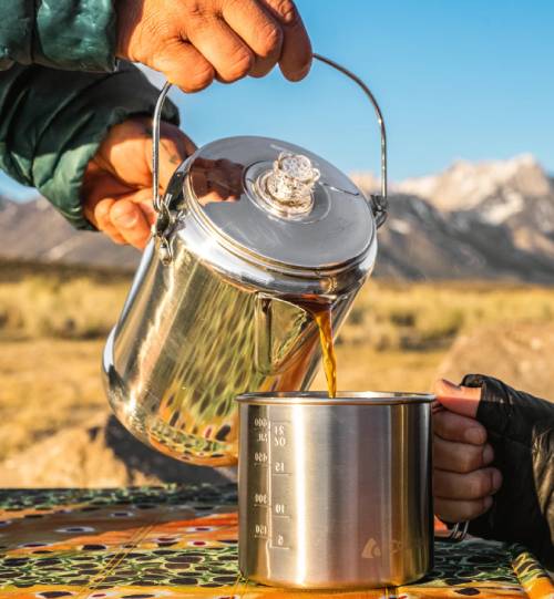 Coghlan's Aluminum Coffee Pot - 9 Cup - Image 5