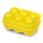 Coghlans Egg Holder Camping & Outdoor Egg Carrier, Yellow