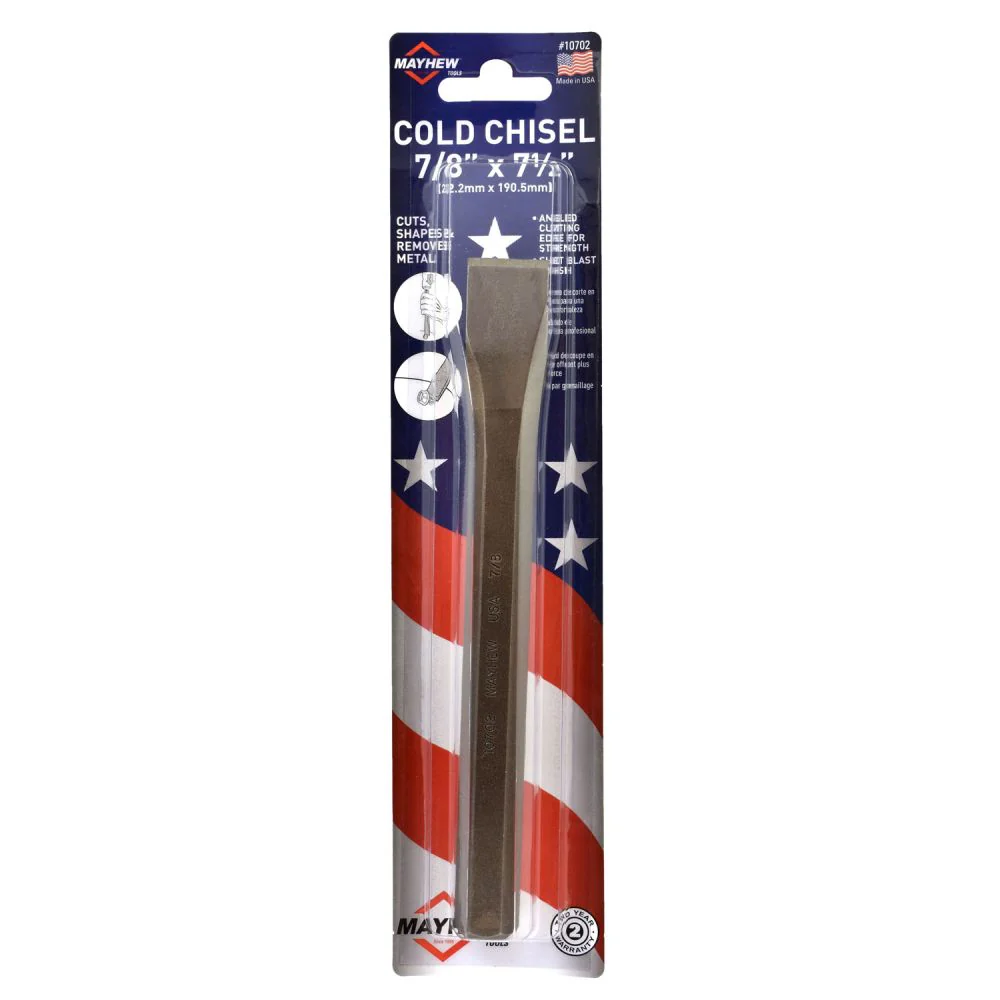 Mayhew Tools Cold Chisels 7/8" x 7-1/2"