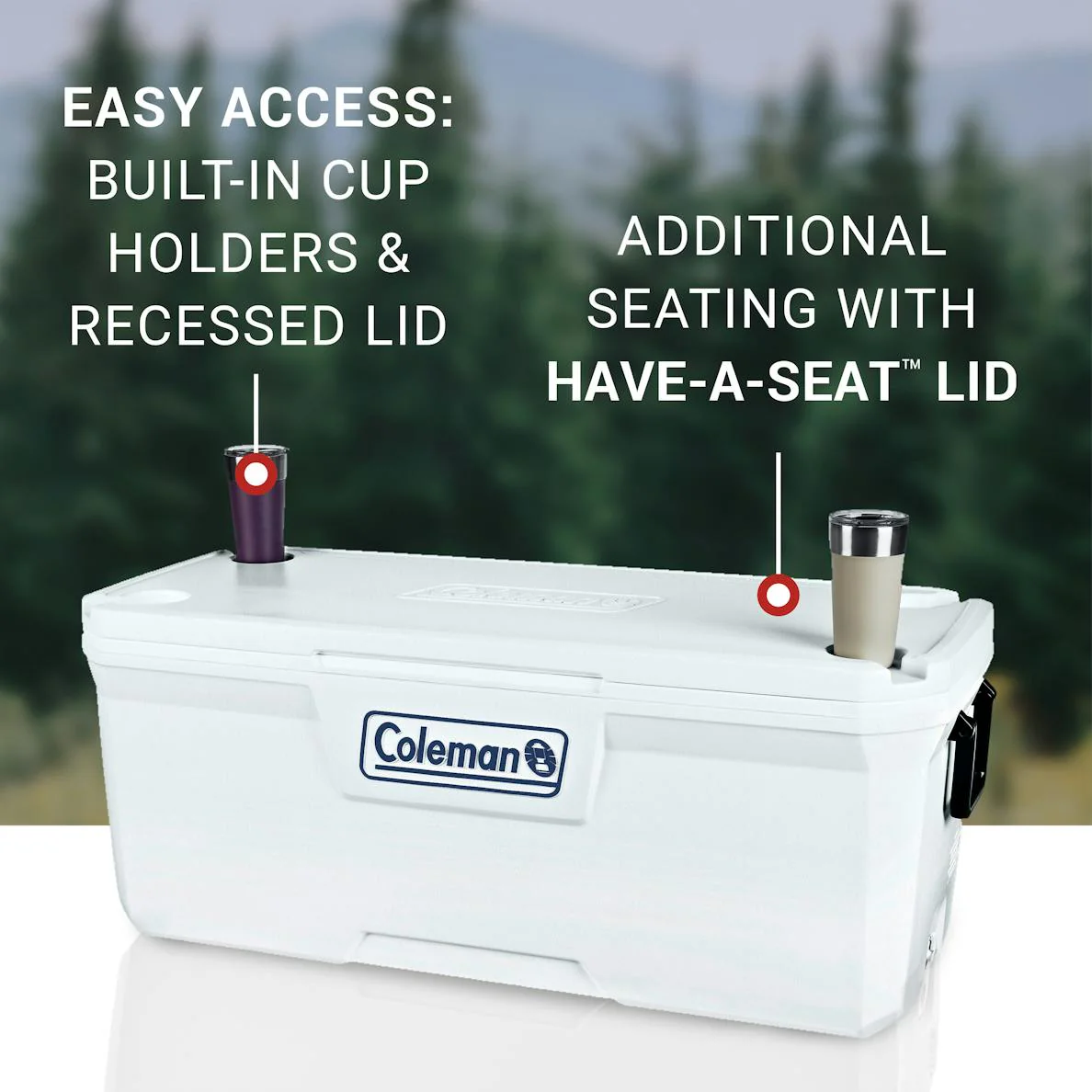 Coleman Classic Series 150-Quart Marine Hard Cooler - Image 5