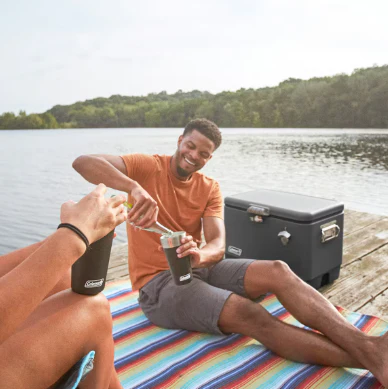 Coleman Coleman Reunion 54 Qt. Steel Belted Matte Cooler, Midnight - Image 2