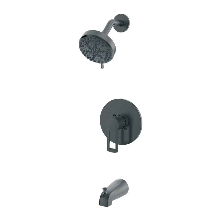 Compass Manufacturing 192-8102 Westdale Single Handle Tub and Shower Faucet