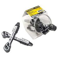 Easypower Socket Adapters Ratchets 1/4” Bit Holder with 3/8" Hex Square Drive 6” Long