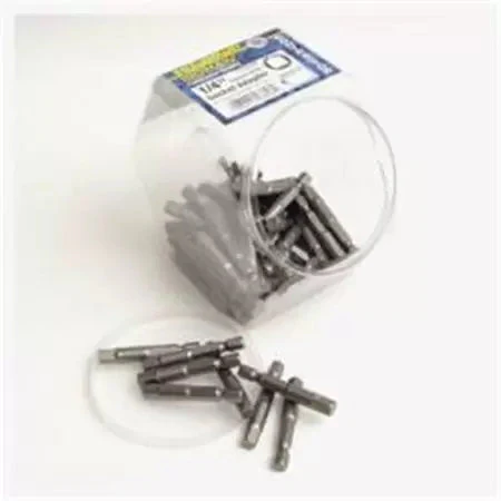 Eazypower 2" x 1/4 in. Long Socket Adapters with Square Drive to Hex Drive