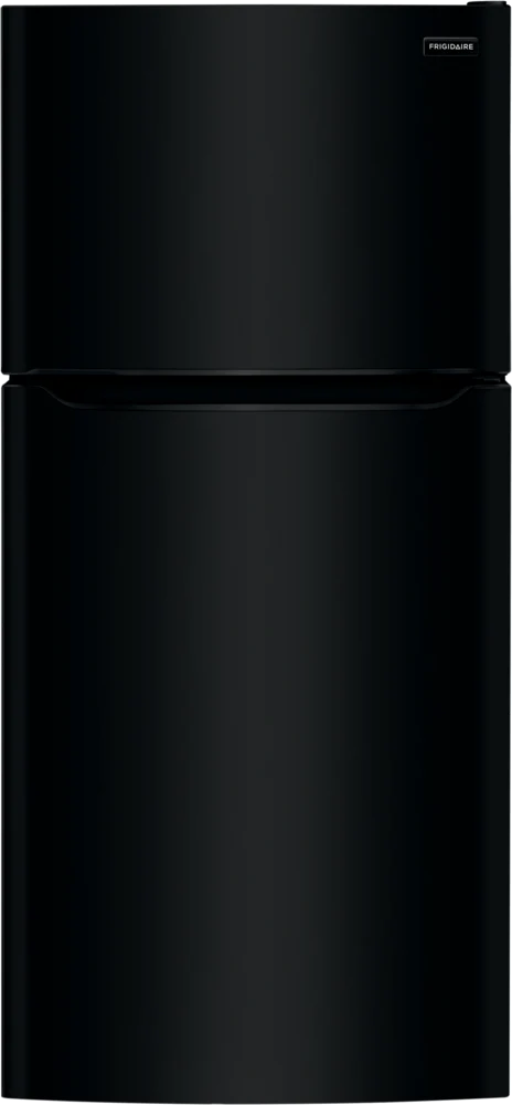 Frigidaire Top Freezer Refrigerator with 18.3 cu. ft. Capacity LED Lighting Black