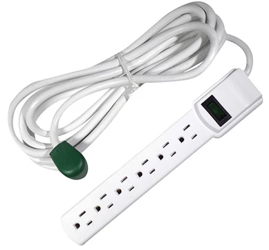 GoGreen Power® 6 Outlet Surge Protector 12ft Cord