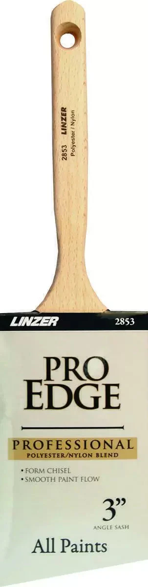 Linzer Pro Edge Poly Nylon Angle Sash Brush 3"