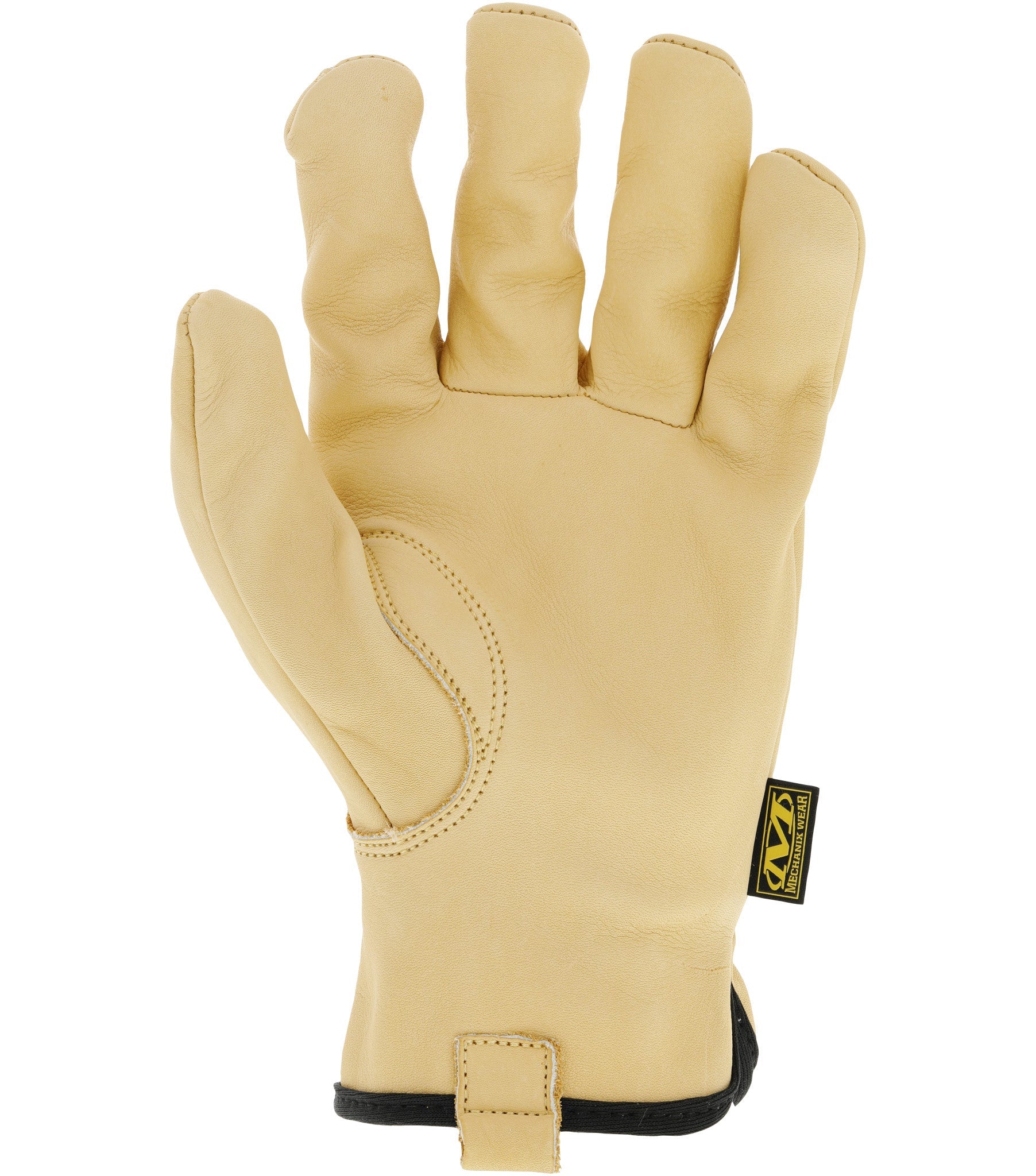 Mechanix Wear Leather Work Gloves Leather Cow Driver Women's Large, Brown - Image 2
