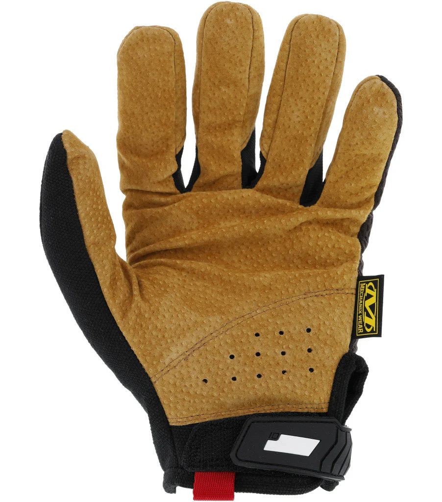 Mechanix Wear Leather Work Gloves Leather Original® X-Large, Brown - Image 2