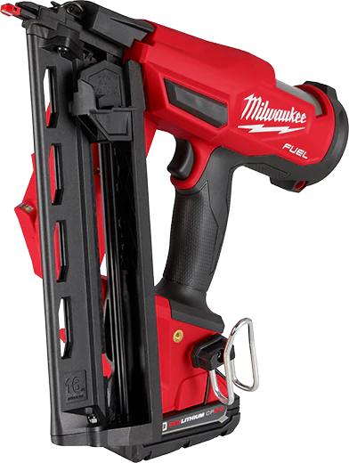 Milwaukee® M18 FUEL 16 Gauge Angled Finish Nailer Kit - Image 2