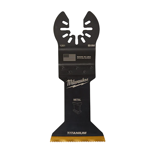 Milwaukee® Open-Lok™ 1-3/4" Titanium Enhanced Bi-Metal Metal Blade 10pk