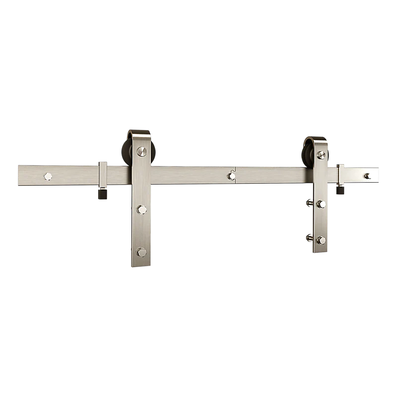 National Hardware Classic Interior Barn Door Kit 72", Satin Nickel