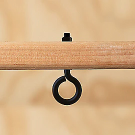 National Hardware Eye Bolt 3/8" x 4", Storm Shine - Image 2