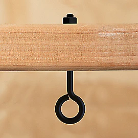 National Hardware Eye Bolt 3/8" x 6", Storm Shine - Image 2